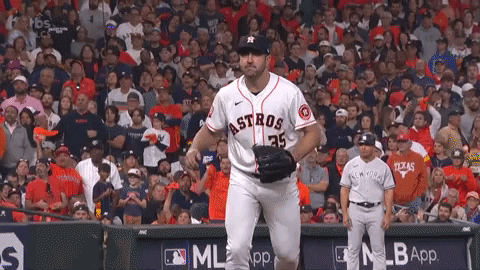 Justin Verlander Fired Up Newfound Energy GIF