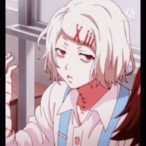 Juuzou Suzuya Funny Face Slideshow GIF