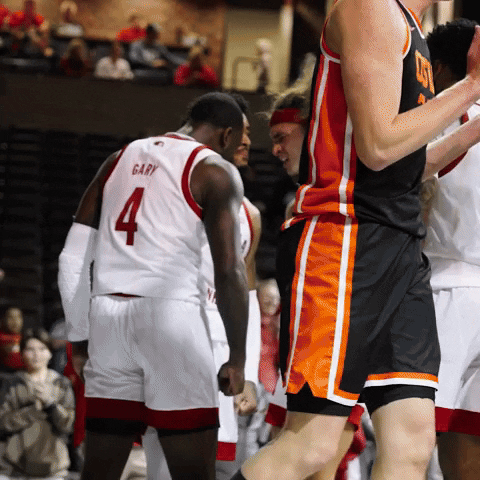 Juwan Gary Go Big Red Jersey GIF