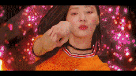 K-pop Star Hypnotizing Outerspace Background GIF