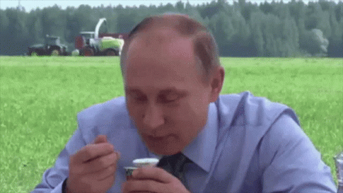 K Vladimir Putin Eating Ice Cream GIF