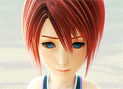 Kaden And Kairi Standing In Desert GIF
