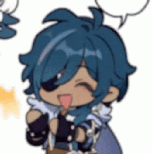Kaeya 2D Shimmy Dance GIF
