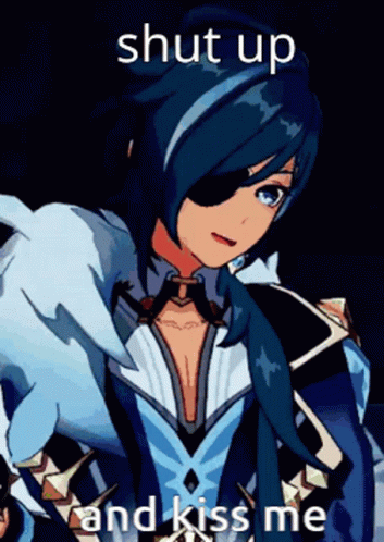 Kaeya Shut Up And Kiss Me GIF