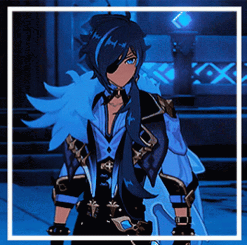 Kaeya Pondering Hand On Face GIF