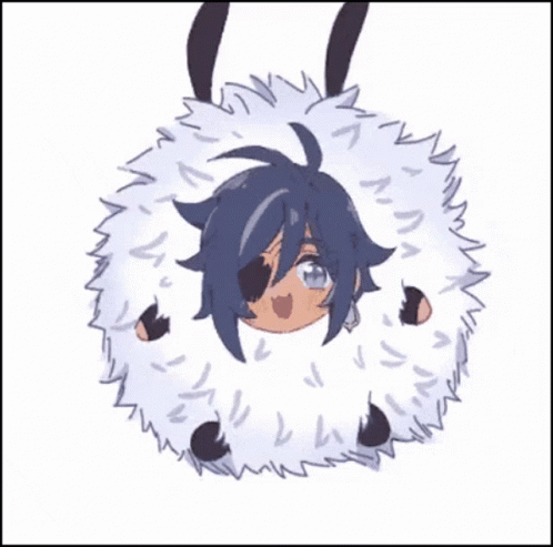 Kaeya Sheep Bounce GIF