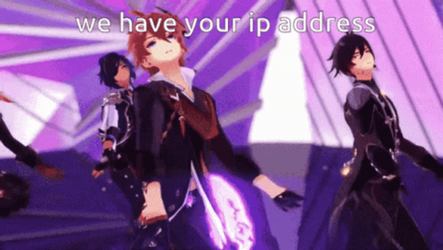 Kaeya And Friends We Have Your IP Address GIF