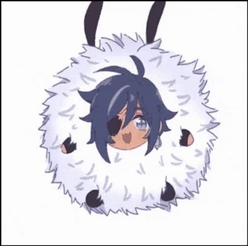 Kaeya Sheep Bounce GIF