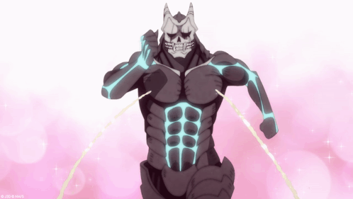 Kafka Hibino Kaiju No 8 Funny Run GIF