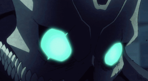 Kafka Hibino Kaiju No 8 General Shinomiya Scream GIF