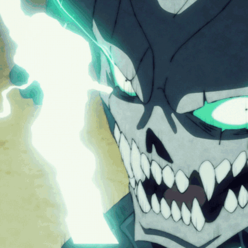 Kafka Hibino Kaiju No 8 Lightning Powers GIF