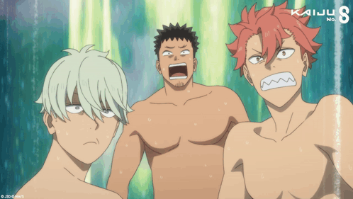 Kafka Hibino Kaiju No 8 Reno Iharu Scared GIF