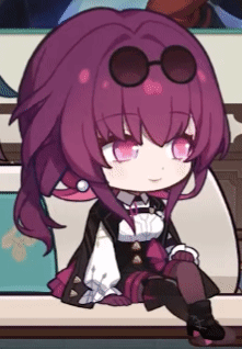 Kafka Honkai Star Rail Cute Chibi GIF