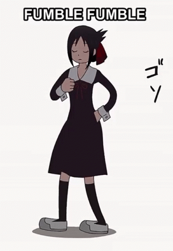 Kaguya Shinomiya Fumble Dance GIF