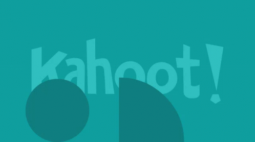 Kahoot Logo On A Blue Background With A Circle In The Middle GIF
