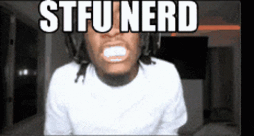 Kai Cenat Stfu Nerd GIF
