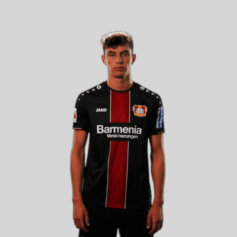 Kai Havertz Shoulder Shrug GIF