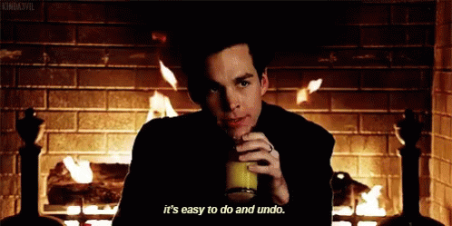 Kai Parker Its Easy To Do And Undo GIF