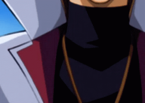 Kaiba Showing White Dragon Cards GIF