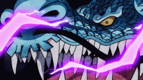 Kaido Dragon Transformation GIF