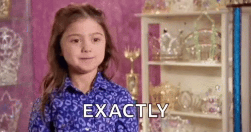 Kailia Posey Exactly Funny Expression GIF