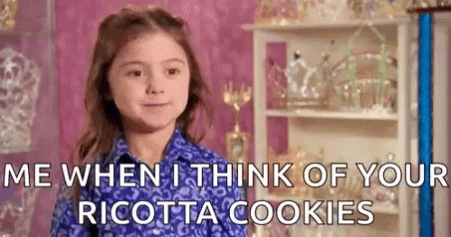 Kailia Posey Ricotta Cookies Parody GIF