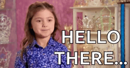 Kailia Posey Silly Face Hello There GIF