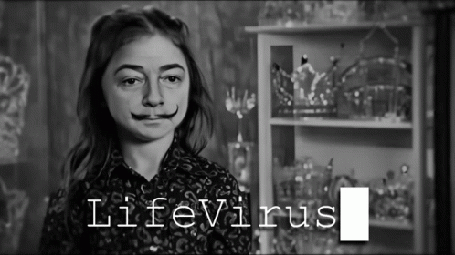 Kailia Posey Life Virus Monotone Meme GIF