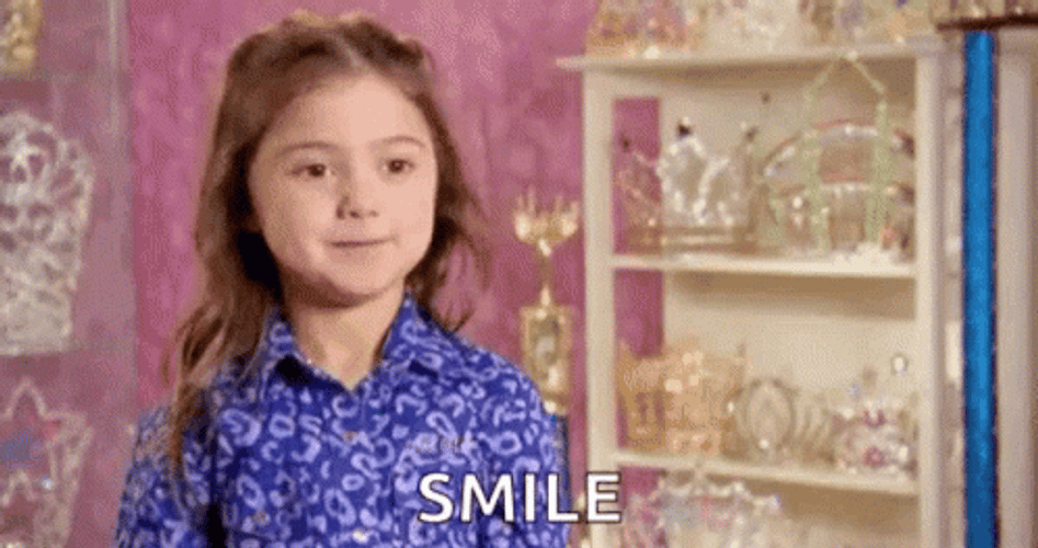 Kailia Posey Blundering Smile Toddlers And Tiaras GIF