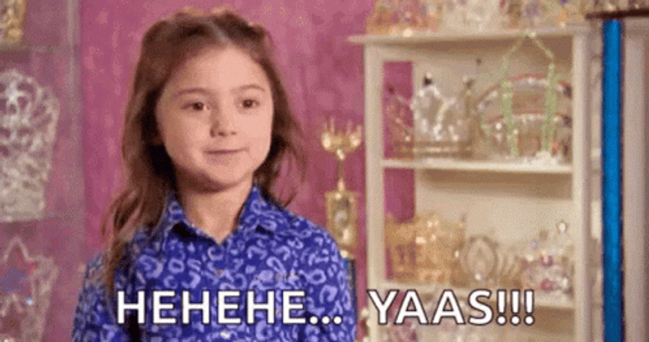 Kailia Posey Laughing Yas Reaction GIF