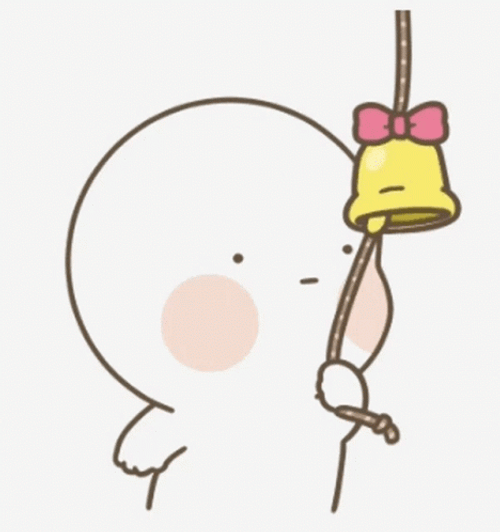 Kakaotalk Ompangie Ringing Bell GIF