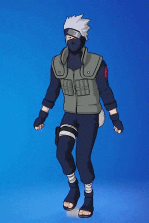 Kakashi Hatake Fortnite Dances GIF