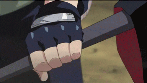 Kakashi Hatake Pain Earth Style Wall GIF