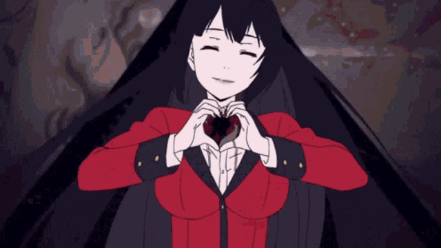 Kakegurui Cast Zoom In Loop GIF