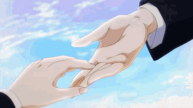 Kakegurui Hold Hands GIF