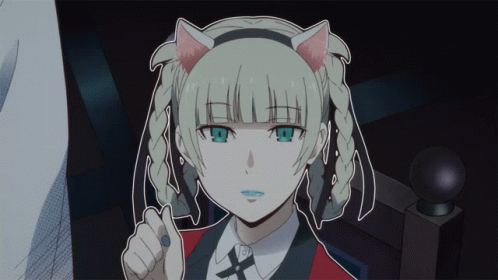 Kakegurui Kirari Momobami Nya GIF