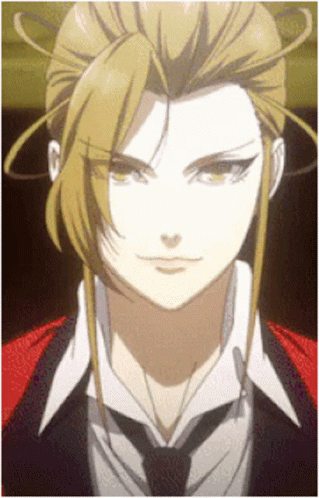 Kakegurui Rei Batsubami Glove Off GIF