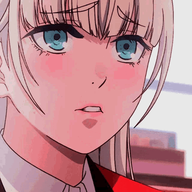 Kakegurui Ririka Momobami Sad GIF