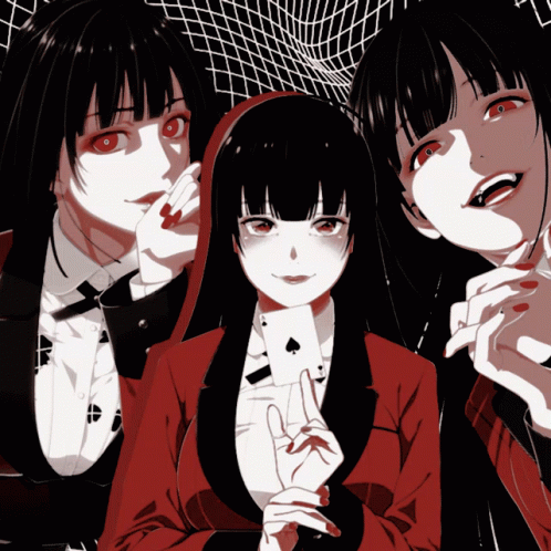 Kakegurui Yumeko Jabami Animation GIF