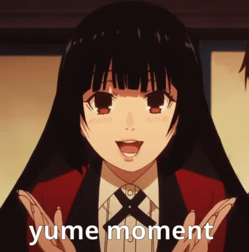 Kakegurui Yumeko Jabami Moment GIF