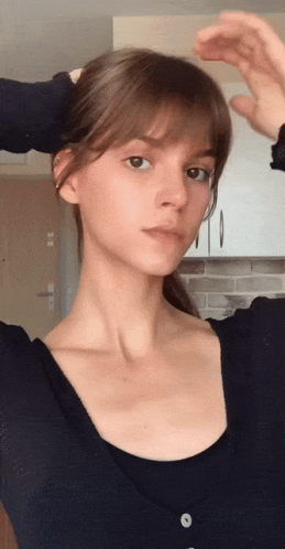 Kallies Hair Flip GIF