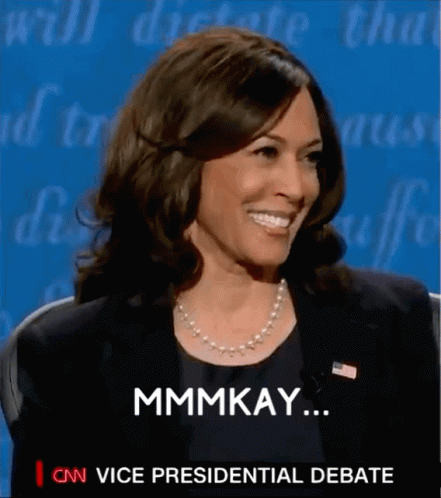 Kamala Harris Vice Presidential Debate GIF