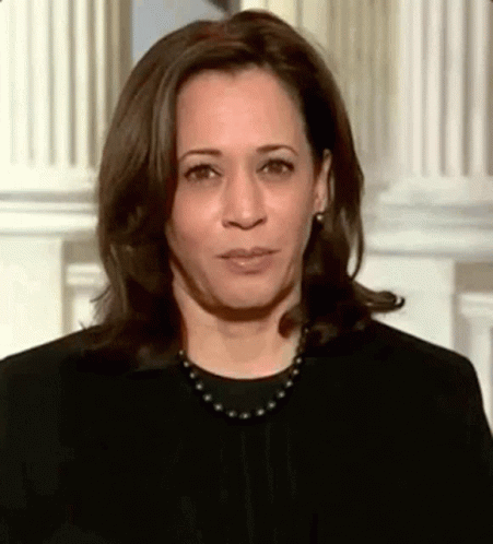 Kamala Harris Trying Not To Laugh GIF