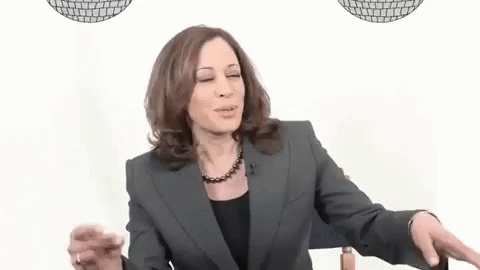 Singing Kamala Harris GIF