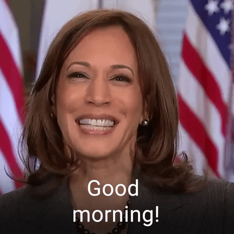 Kamala Harris Good Morning Have A Blessed Day GIF
