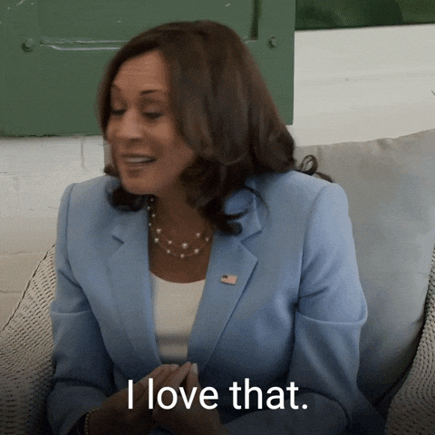Kamala Harris Love This Much GIF