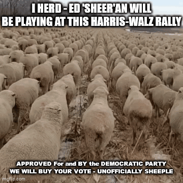 Kamala Harris Sheeple GIF
