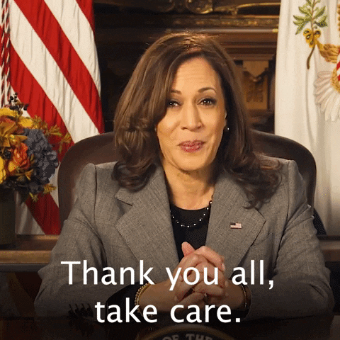 Kamala Harris Speech Thank You All GIF