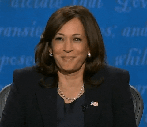 Kamala Laugh Beautiful Smile GIF