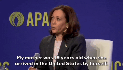 Kamala Laugh Her Mother Arrived GIF